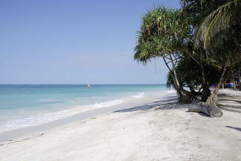 Zanzibar, le spiagge, Kiwenga beach