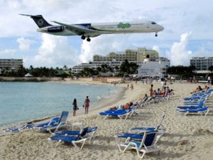 Le spiagge più strane del mondo, Maho Beach