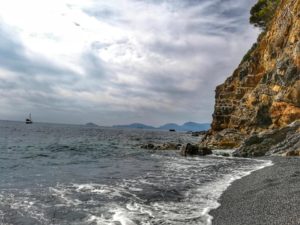 Punta Corvo, scorcio spiaggia