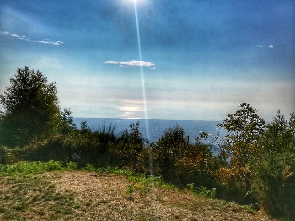 Vista dal Monte Pasquilio, Alpi Apuane