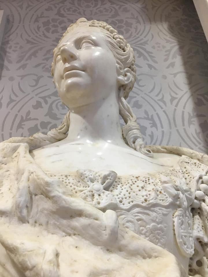 Mostra di Franco Maria Ricci, busto di donna
