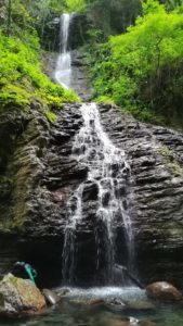 Stretti di Giaredo, una delle cascate lungo gli stretti