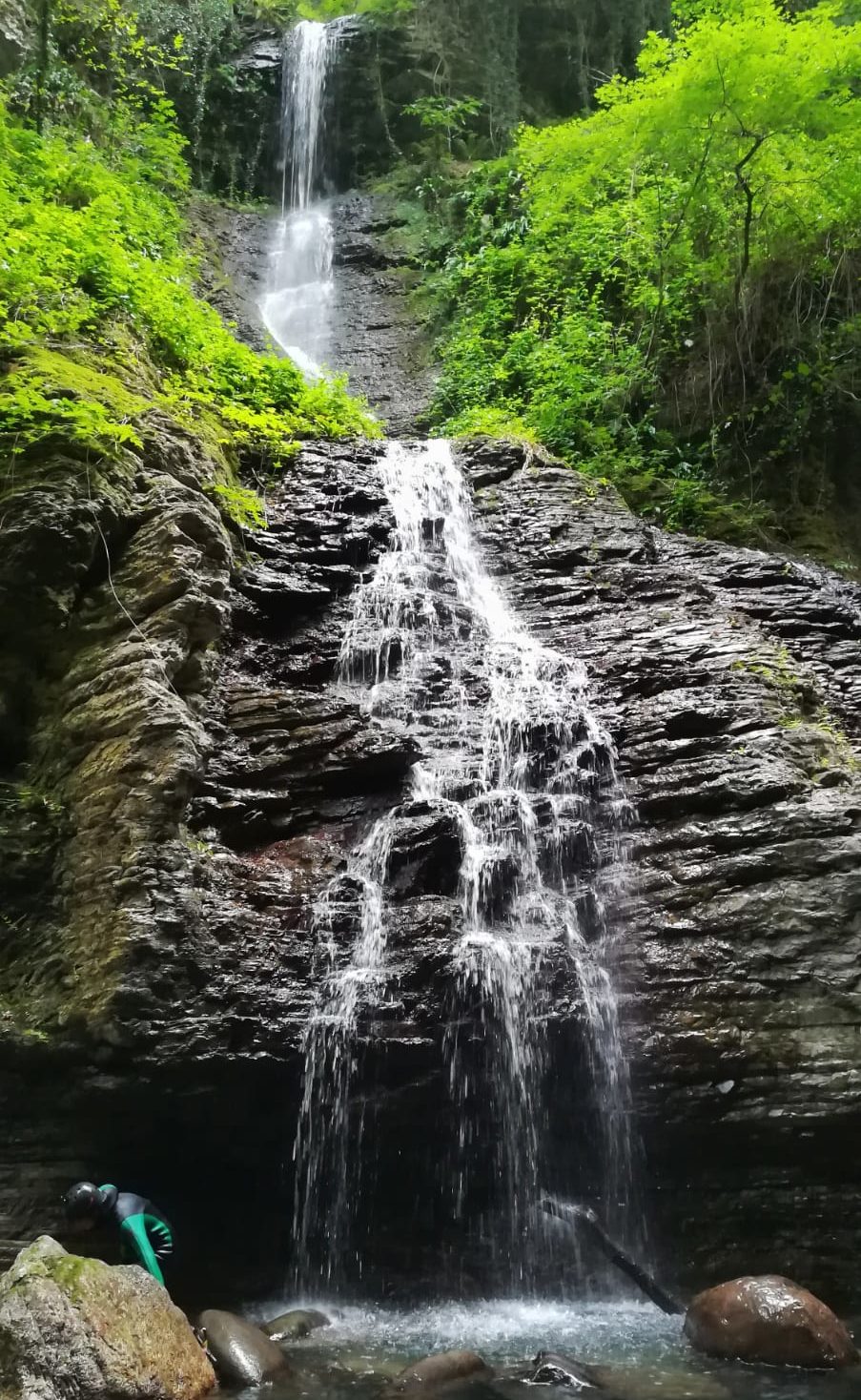 Stretti di Giaredo, una delle cascate lungo gli stretti