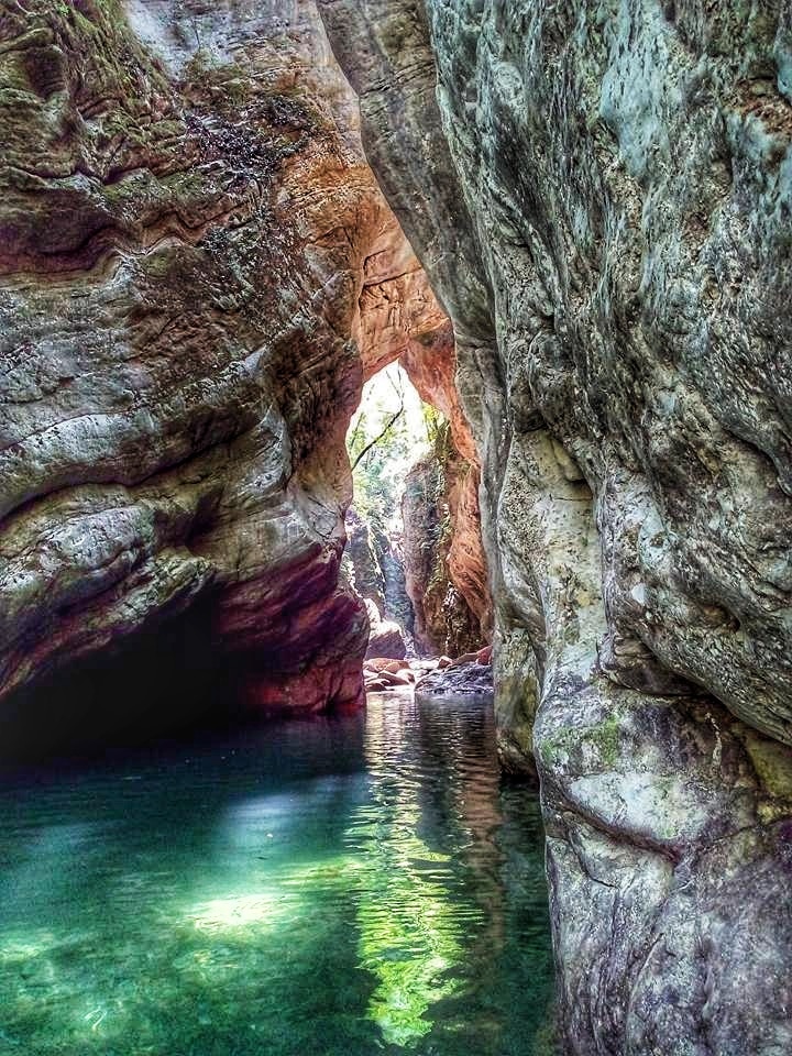 Stretti di Giaredo, inzio del Canyon