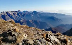 escursione sul Monte Sagro, vista dalla vetta