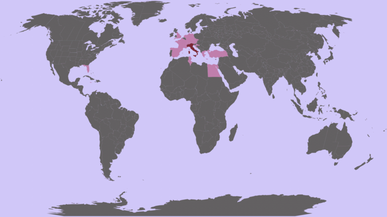 Mappa dei miei viaggi