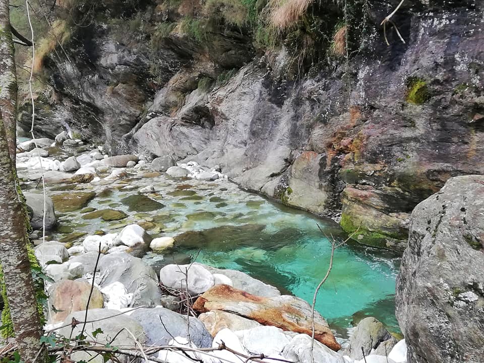 Uno scorcio sul fiume