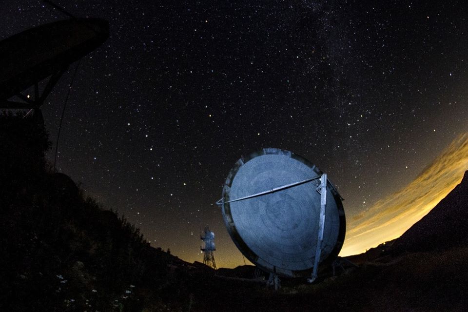 Ex Base NATO Monte Giogo, Comano Lunigiana, uno dei radar