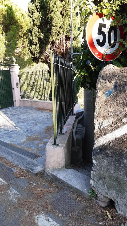 Accesso scalinata Caletta di Lerici