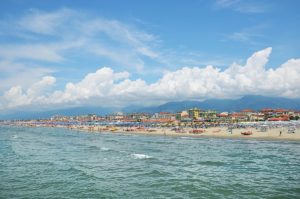Lido di Camaiore vista dal pontile