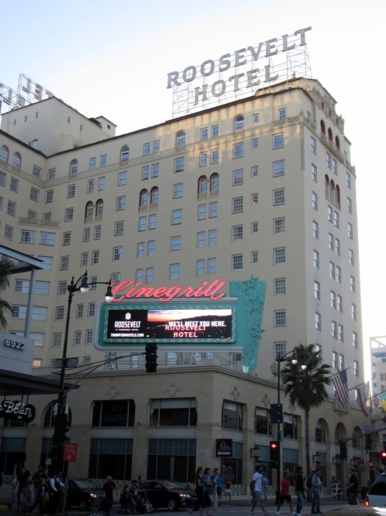 Hotel infestati dai fantaasmi: Roosvelt Hotel, Los Angeles