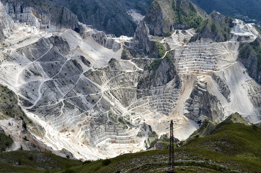 Cosa vedere a Massa Carrara, le cave di marmo di Carrara