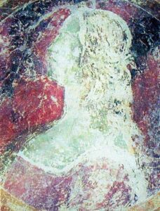 Ricciarda Malaspina, affresco nel Castello di Massa