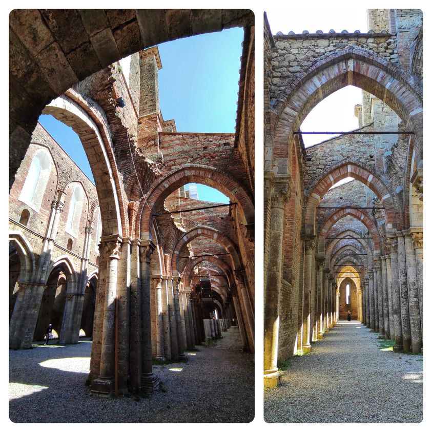 abbazia di San Galgano, interno