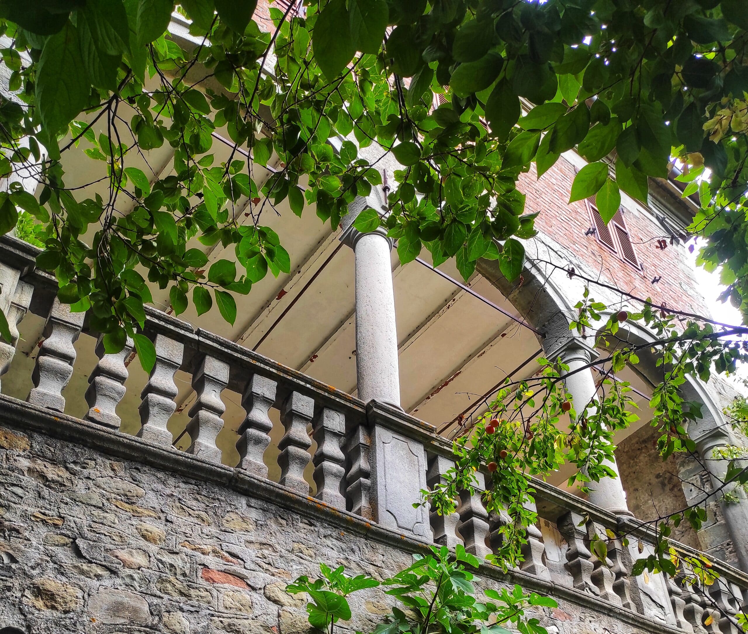 Uno dei palazzo di Casola in Lunigiana