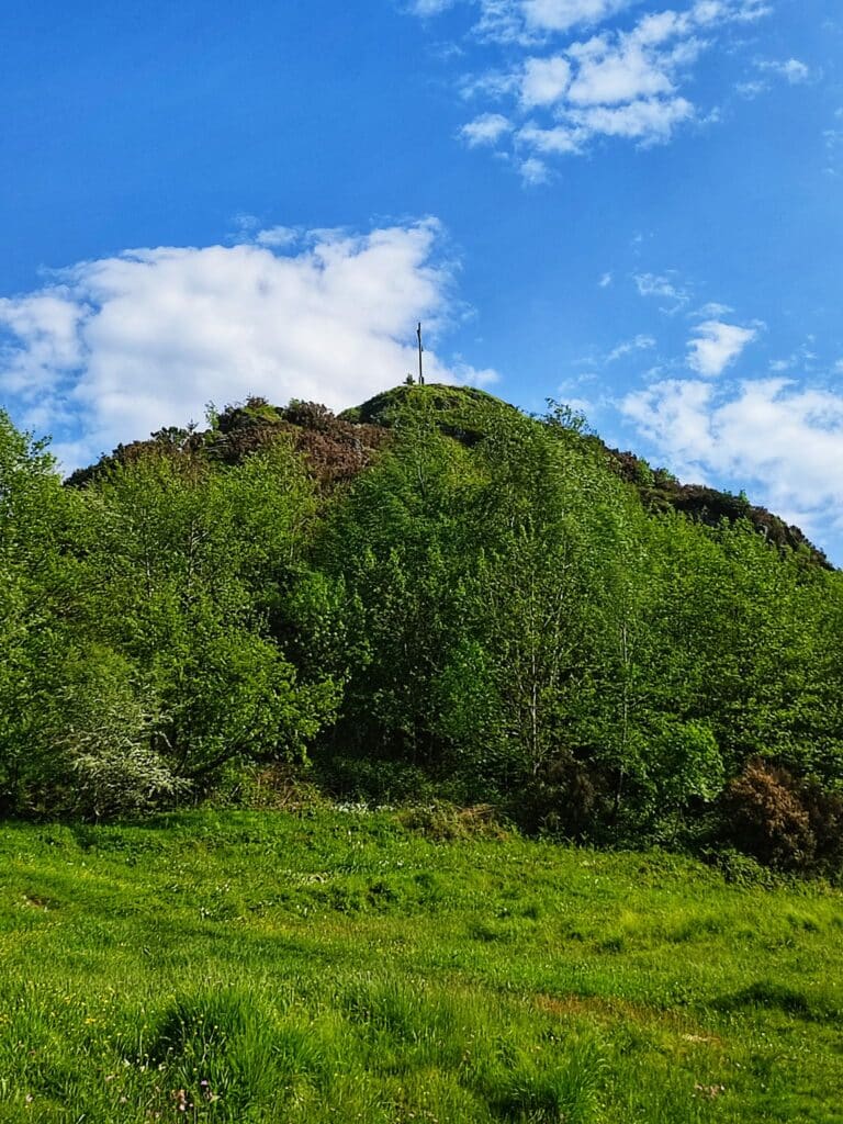 La vetta vista da Col di Melo