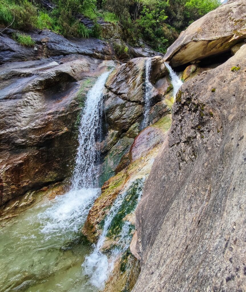 Le Ruote, cascate di Malbacco scesa 5