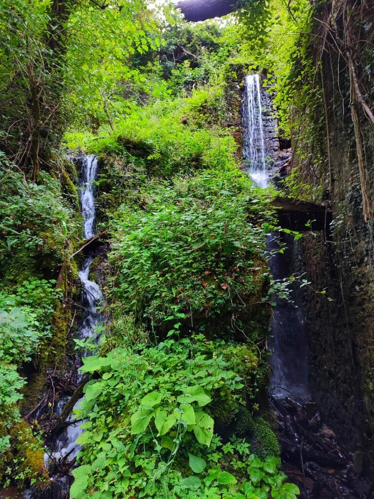 Miniere di Calcaferro cascate