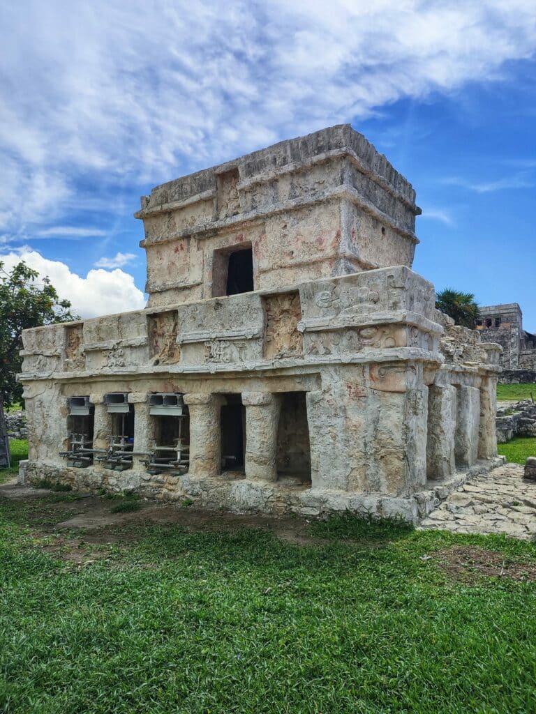Il tempio degli affreschi nel sito archeologico di Tulum