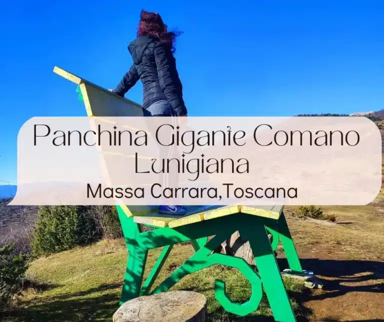 Copertina articolo con titolo "Panchina Gigante Comano Lunigiana, Massa Carrara"