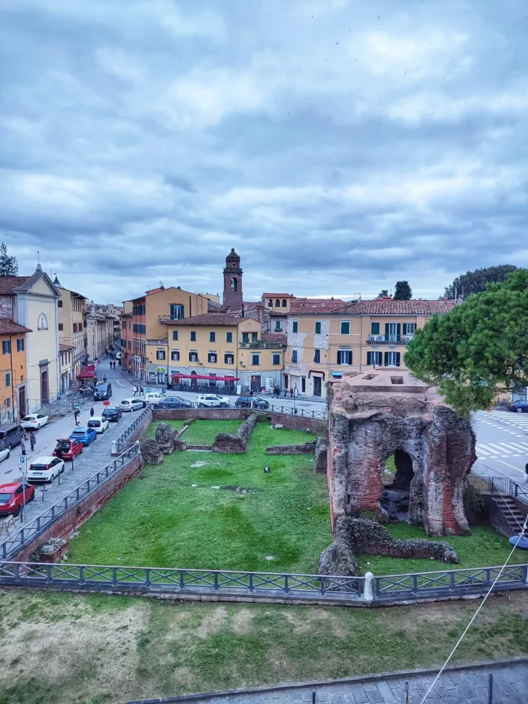 Vista sui Bagni di Nerone