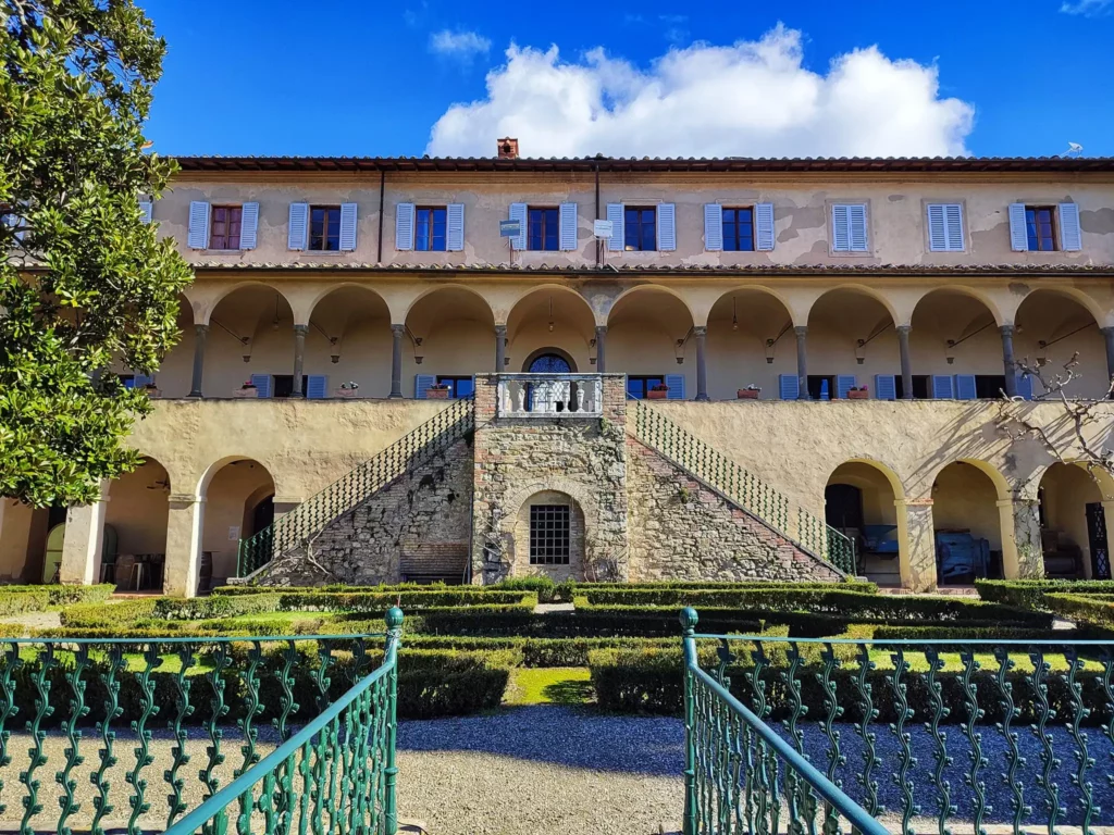 La villa ed il giardino all'italiana della certosa di Pontignano